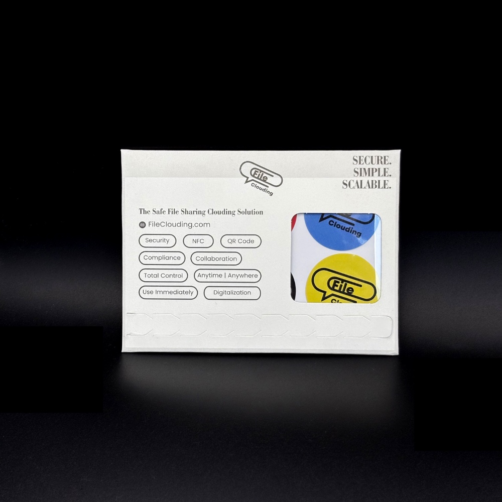 FileClouding mixed color 26mm NTAG213 NFC stickers, image 5