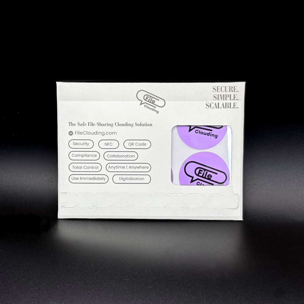 FileClouding violet 26mm NTAG213 NFC stickers, image 5