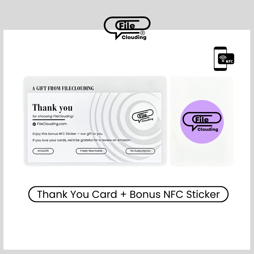 FileClouding violet 26mm NTAG213 NFC stickers, image 7