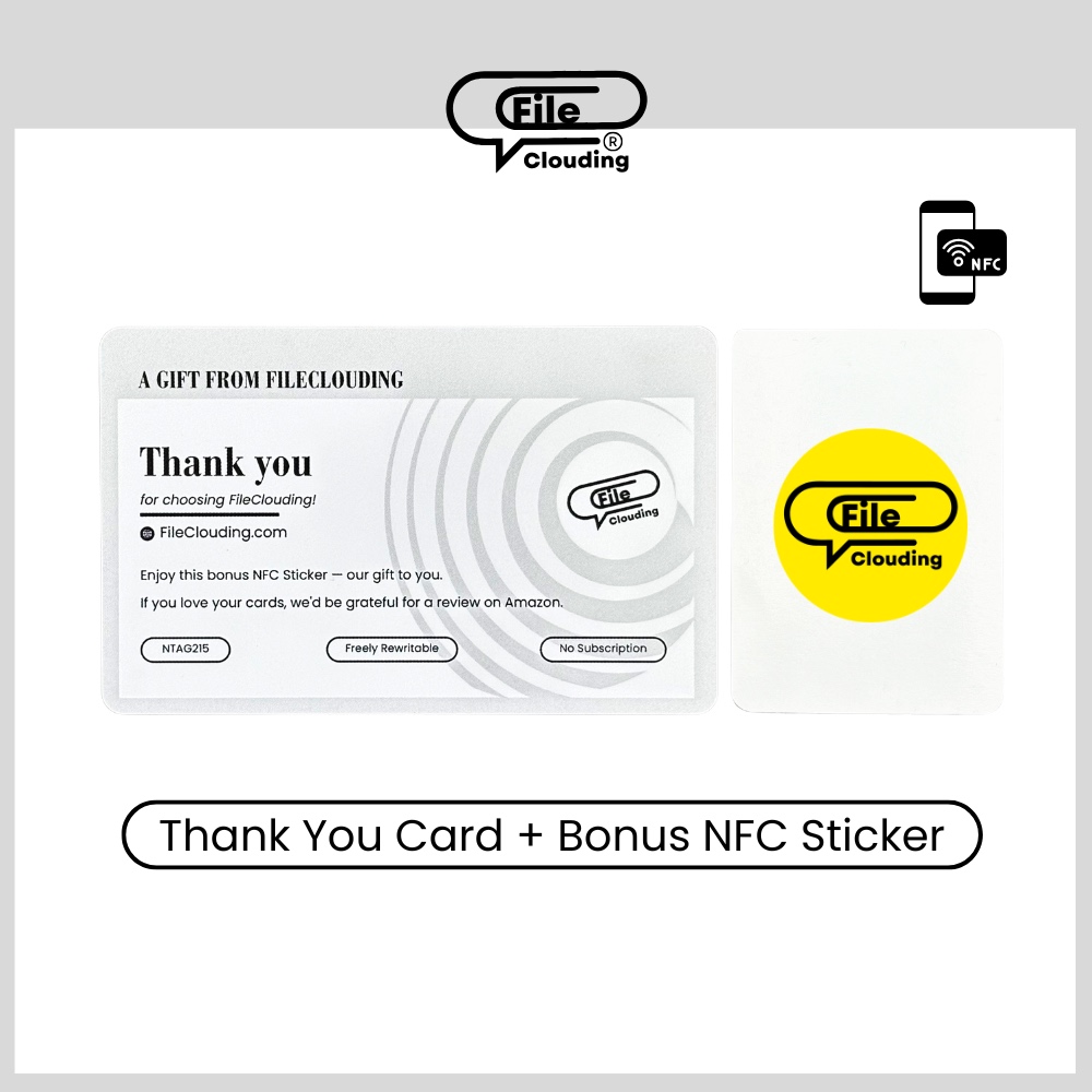 FileClouding yellow 26mm NTAG213 NFC stickers, image 7